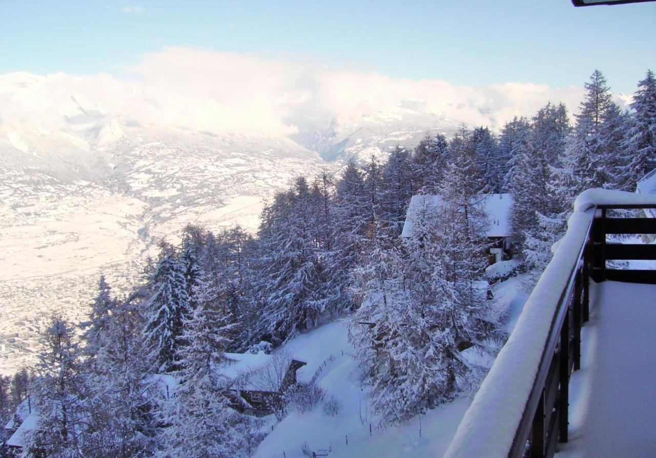 Pracondu 1 Outdoor & Fun Appartement 1 Chambre Superieur Avec Balcon By Alpvision Residences Nendaz Exteriör bild
