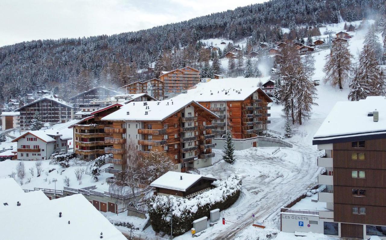Pracondu 1 Outdoor & Fun Appartement 1 Chambre Superieur Avec Balcon By Alpvision Residences Nendaz Exteriör bild